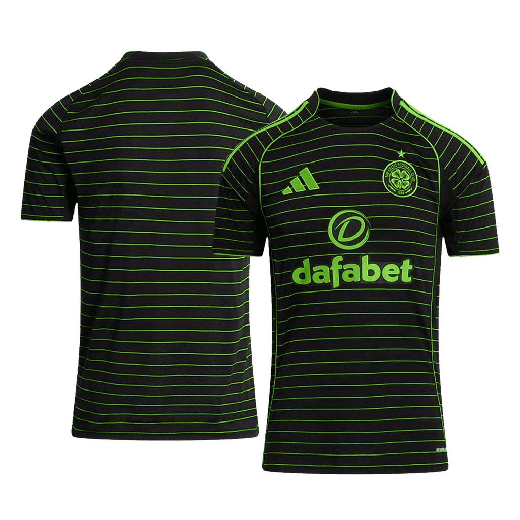 Celtic Away Football Shirt 2025/26 Black