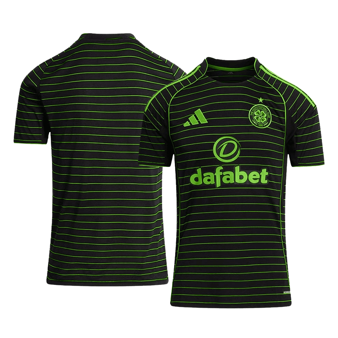 Celtic Away Football Shirt 2025/26 Black