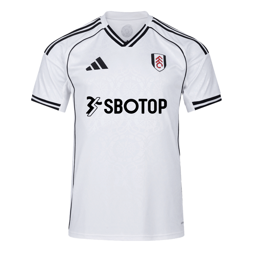Fulham Home Football Shirt 25/26 White