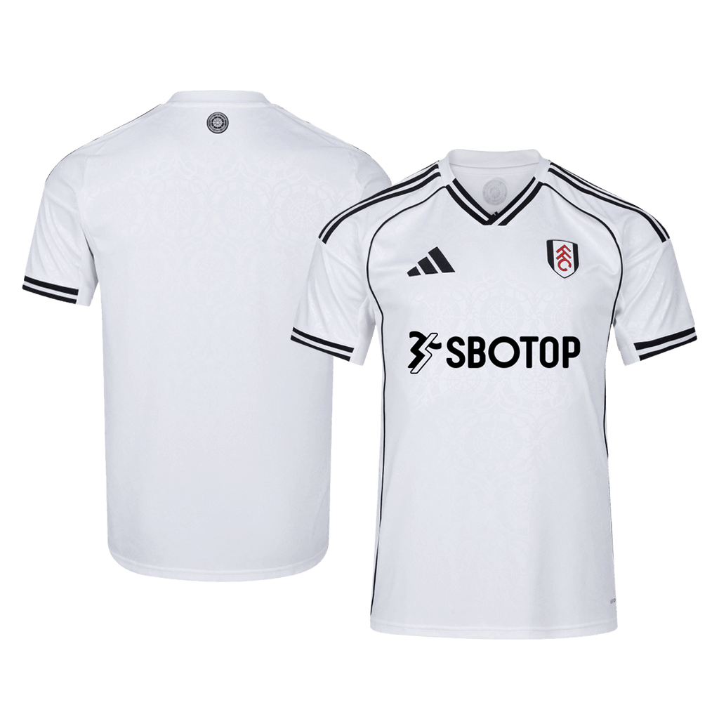 Fulham Home Football Shirt 25/26 White