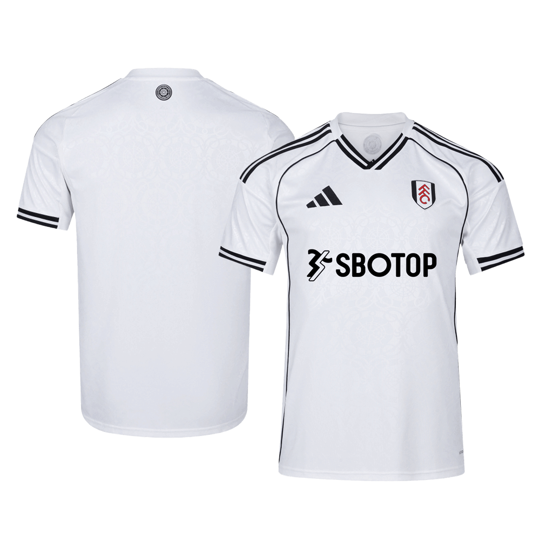 Fulham Home Football Shirt 25/26 White