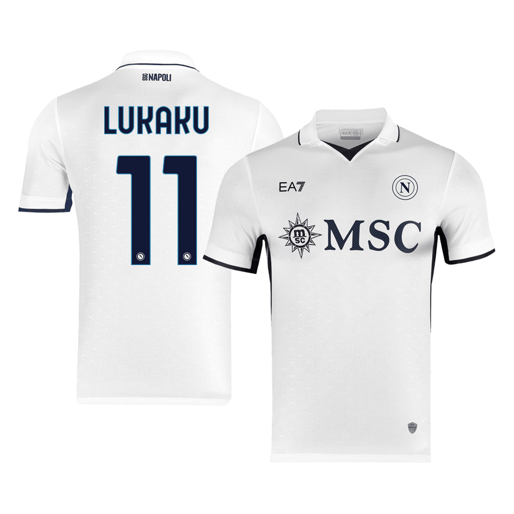 Player Version LUKAKU #11 Napoli Away Football Shirt 2024/25