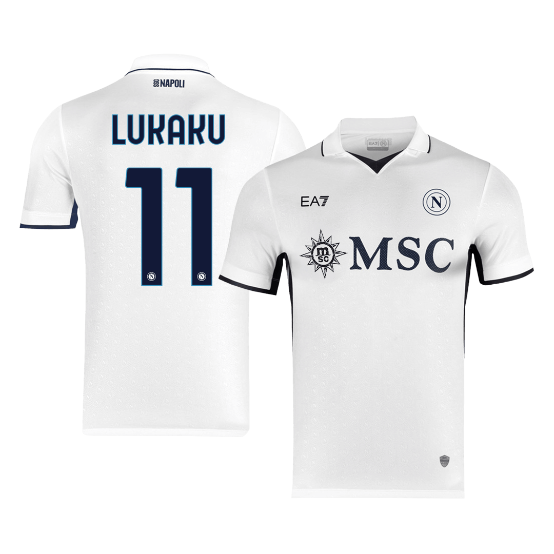 Player Version LUKAKU #11 Napoli Away Football Shirt 2024/25