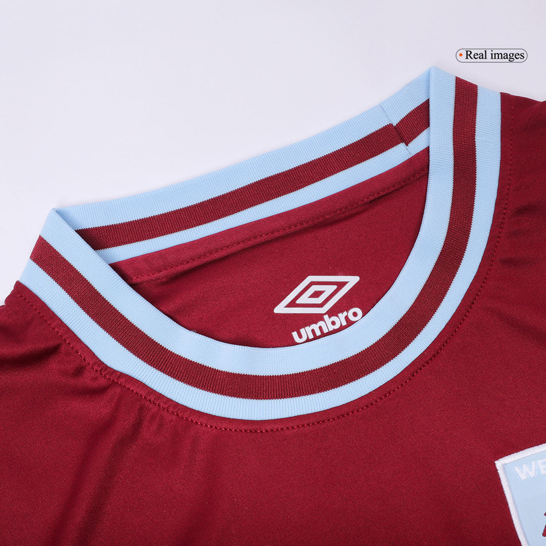West Ham United Home Football Shirt 2024/25 Red