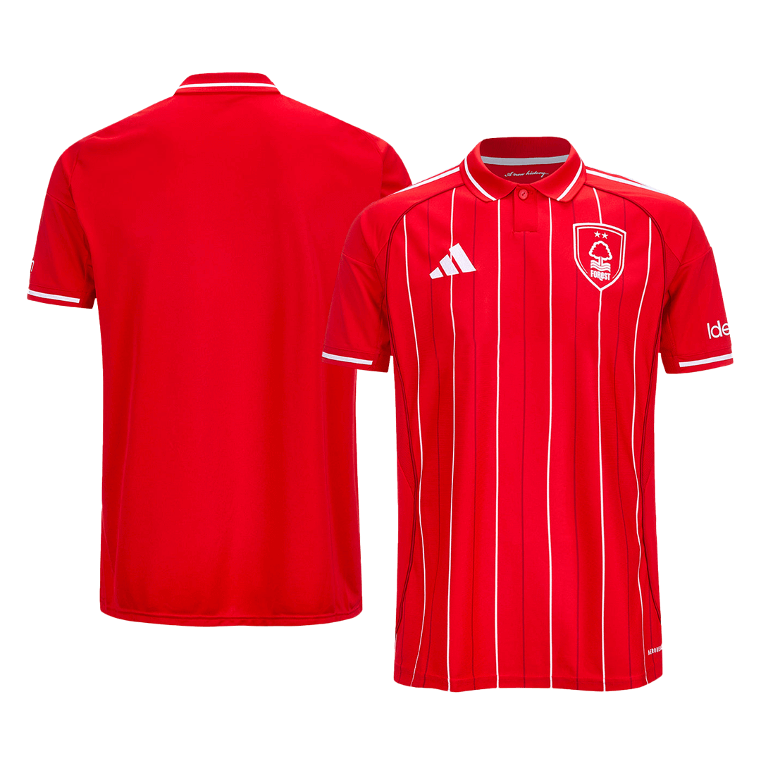 Nottingham Forest Home Football Shirt 25/26 Red