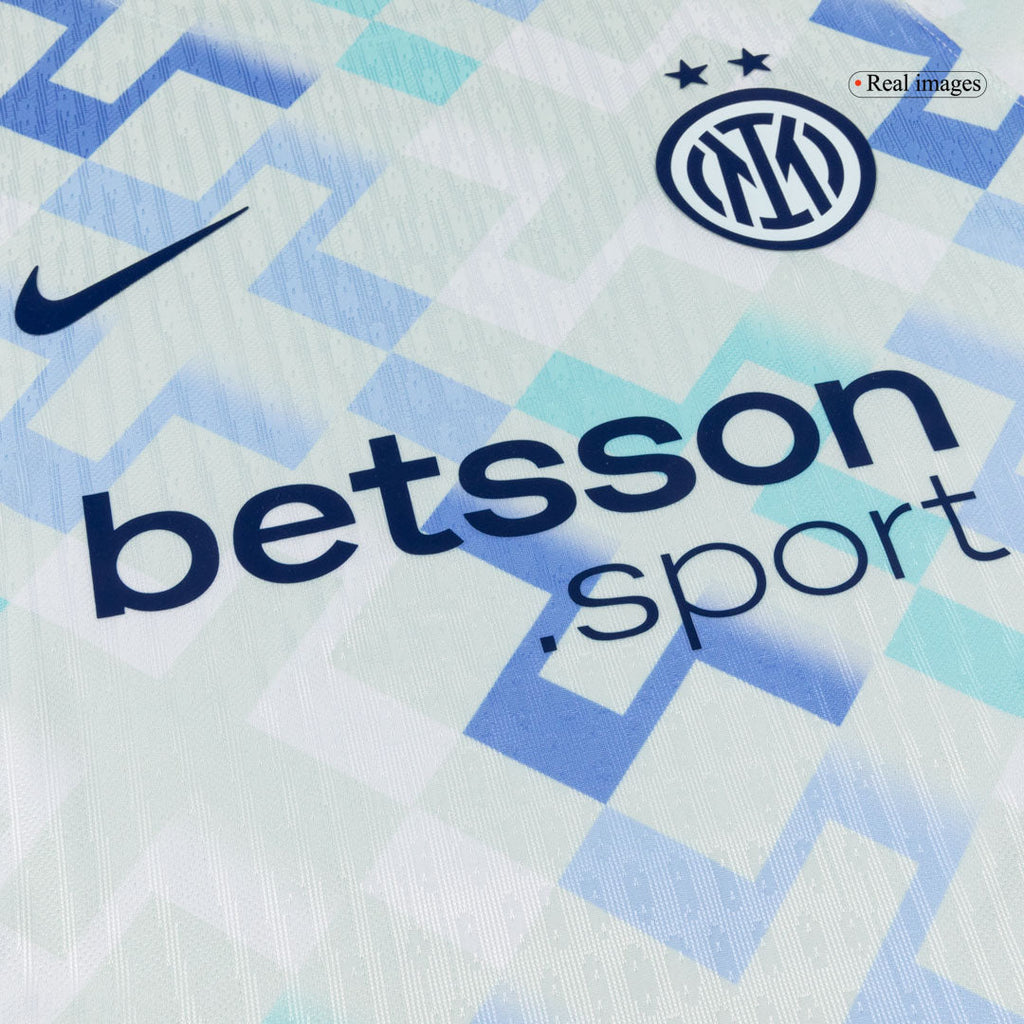 Player Version DUMFRIES #2 Inter Milan Away Football Shirt 2025/26