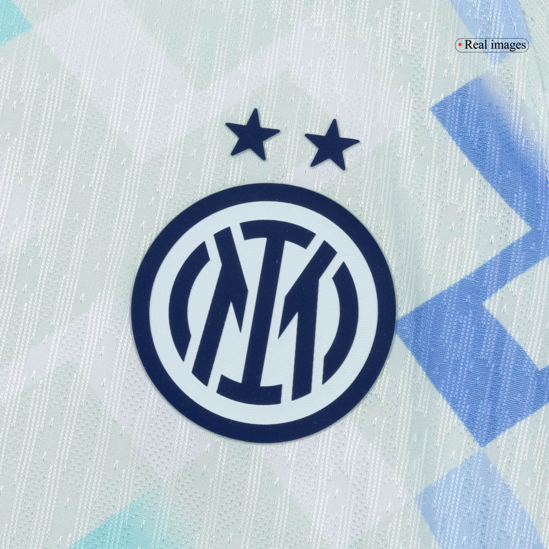 Player Version DUMFRIES #2 Inter Milan Away Football Shirt 2025/26