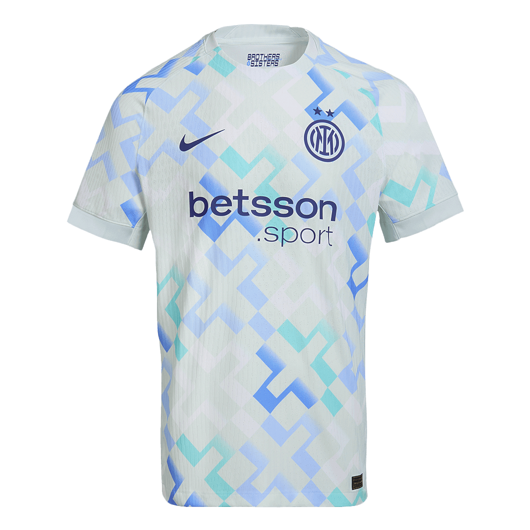 Player Version DUMFRIES #2 Inter Milan Away Football Shirt 2025/26