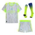 Manchester City Third Away Football Shirt Kit(Jersey+Shorts+Socks) 2025/26