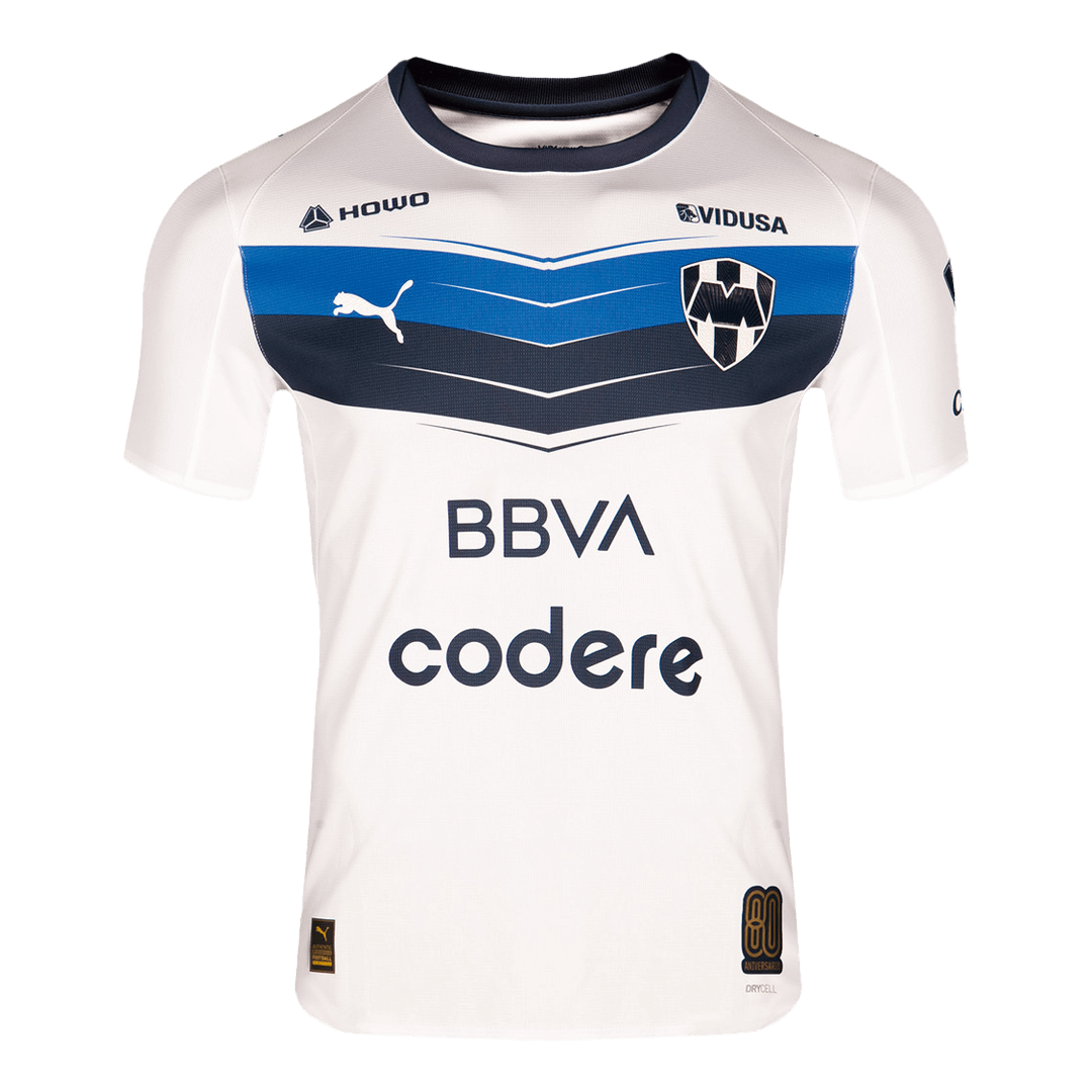 Monterrey Away Football Shirt 25/26 White