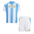 Kid's Argentina Home Football Shirt Kit(Jersey+Shorts) 2024