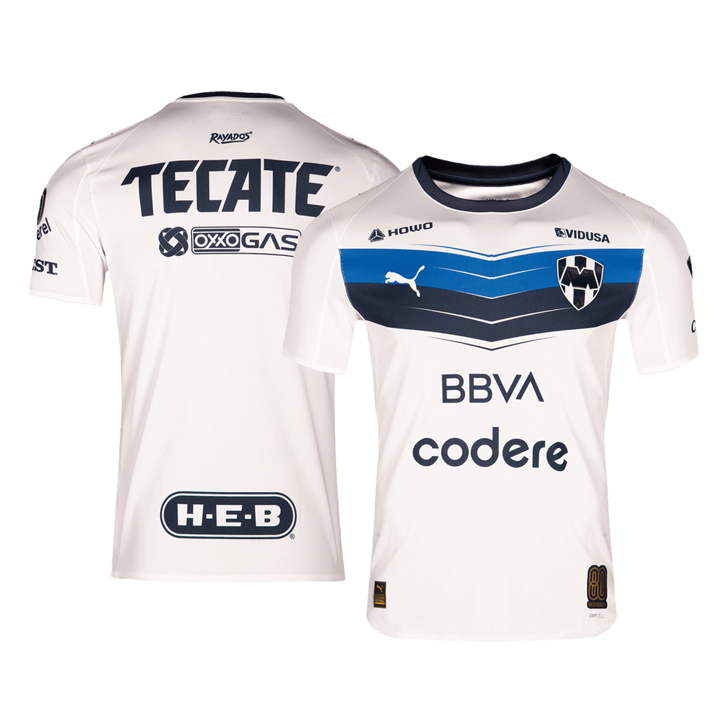 Monterrey Away Football Shirt 25/26 White