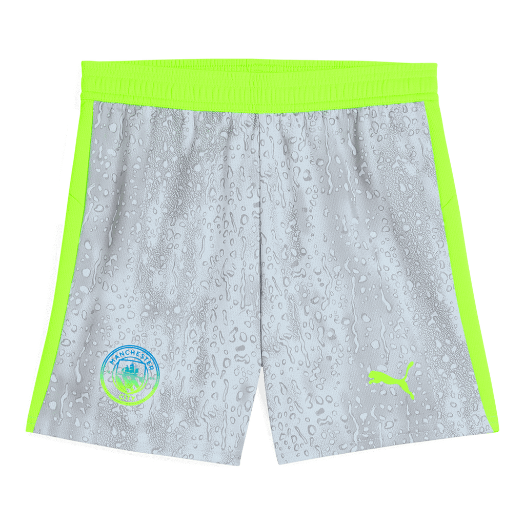 Manchester City Third Away Football Shirt Kit(Jersey+Shorts+Socks) 2025/26