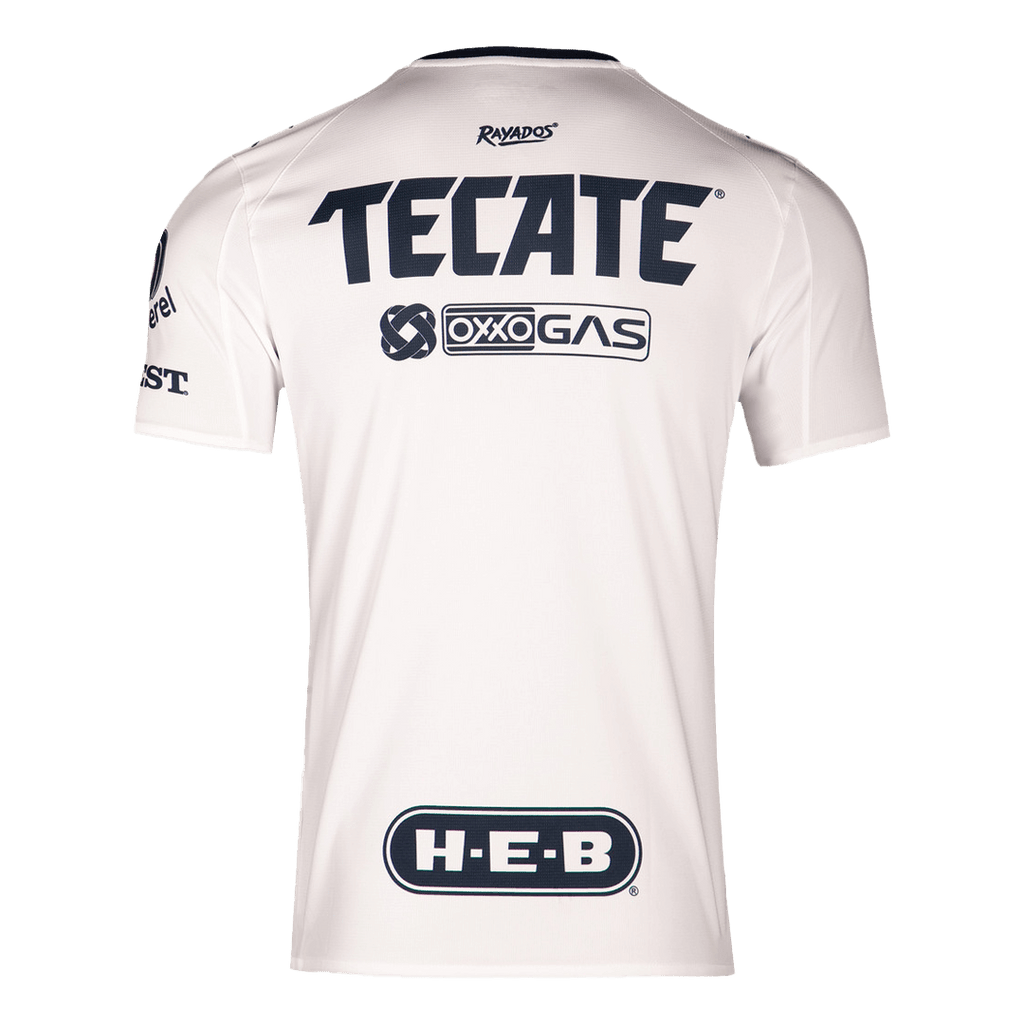 Monterrey Away Football Shirt 25/26 White