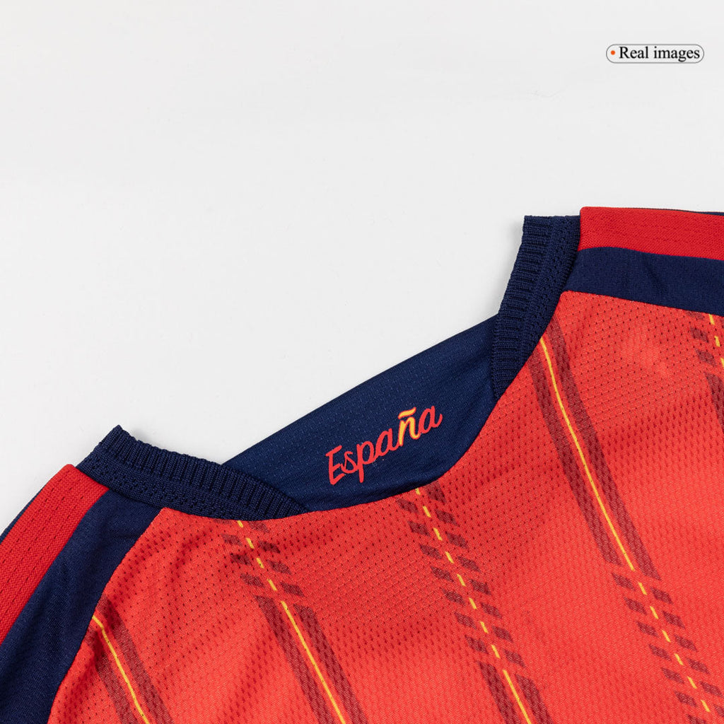 Player Version Spain Home Long Sleeve Football Shirt 2026