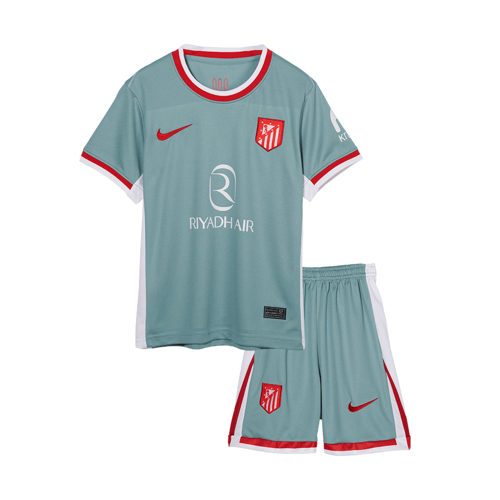 Kid's Atletico Madrid Away Football Shirt Kit(Jersey+Shorts) 2024/25
