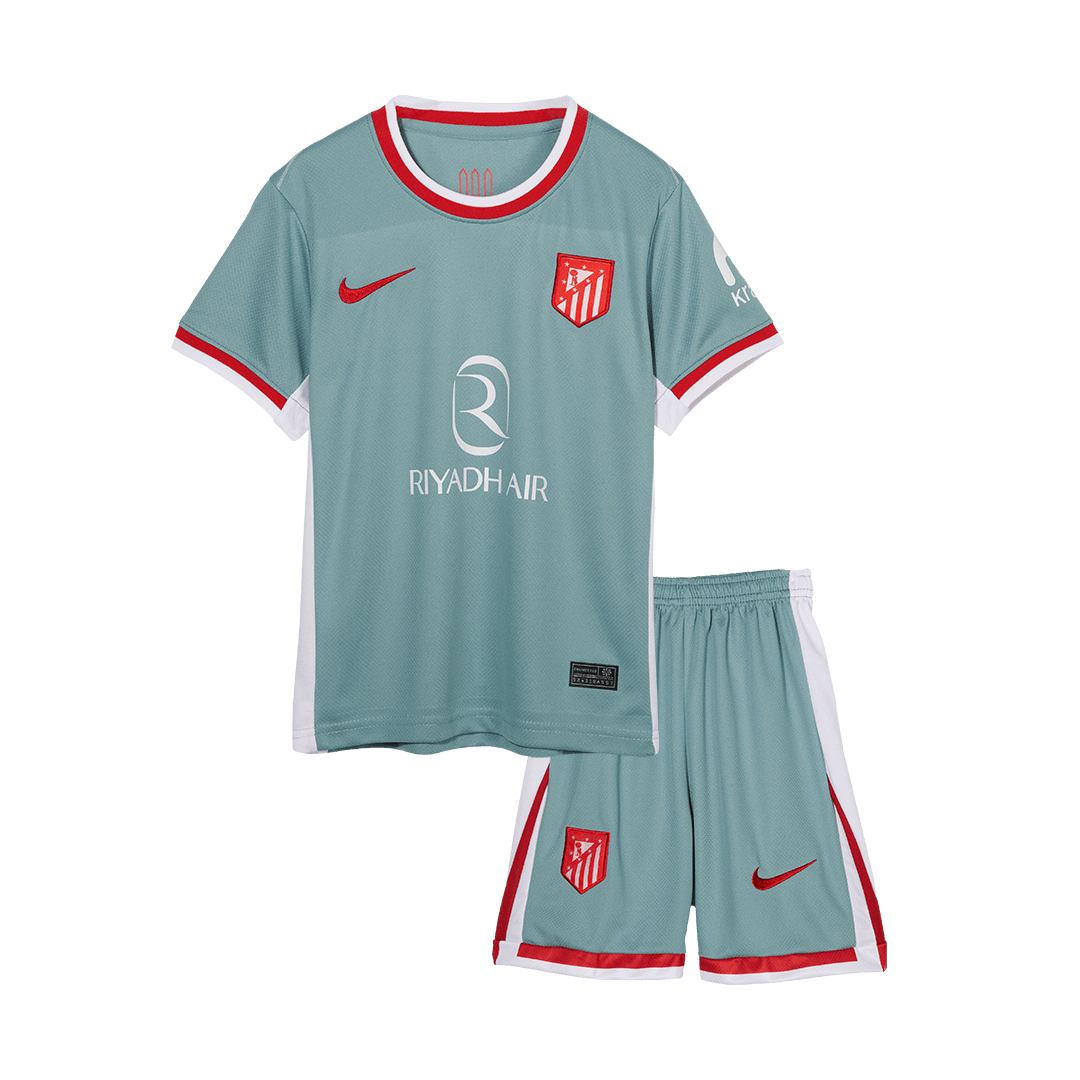 Kid's Atletico Madrid Away Football Shirt Kit(Jersey+Shorts) 2024/25