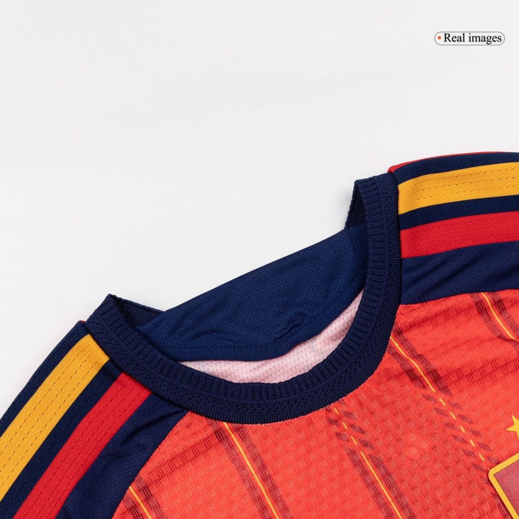 Player Version Spain Home Long Sleeve Football Shirt 2026