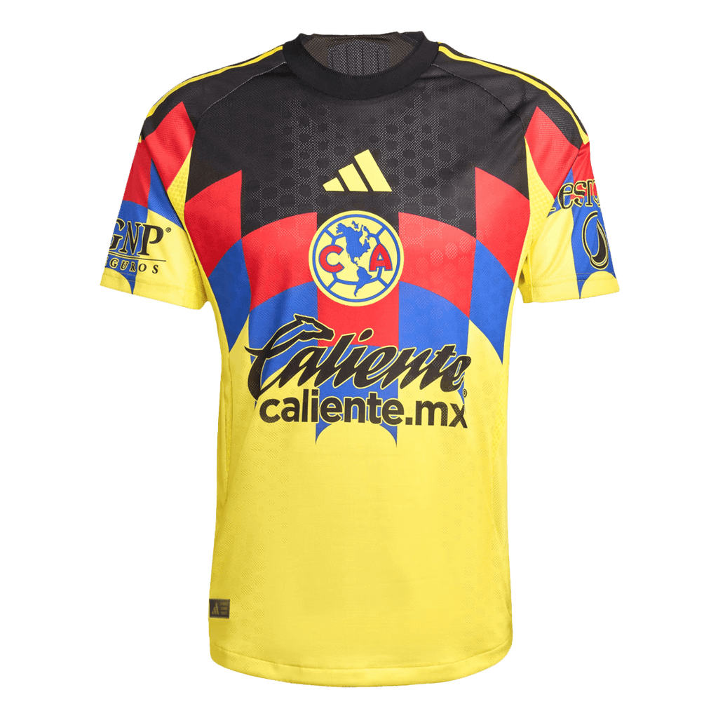 Player Version Club America Home Football Shirt 2025/26 Yellow