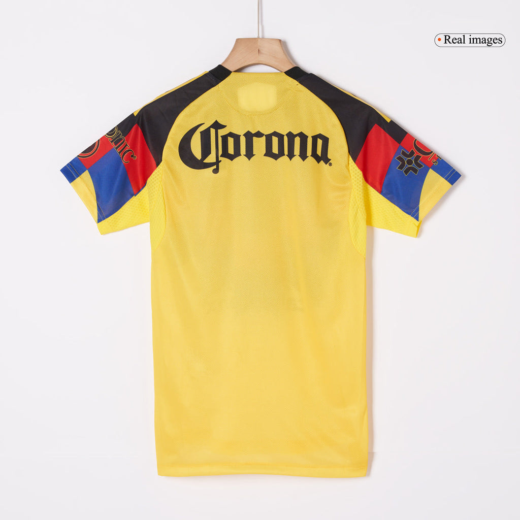 Player Version Club America Home Football Shirt 2025/26 Yellow