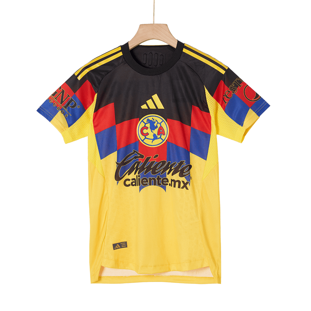 Player Version Club America Home Football Shirt 2025/26 Yellow