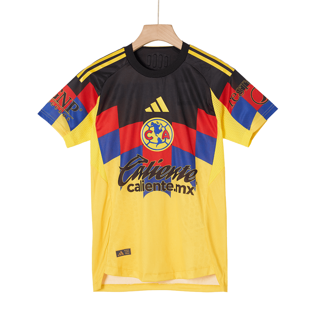 Player Version Club America Home Football Shirt 2025/26 Yellow