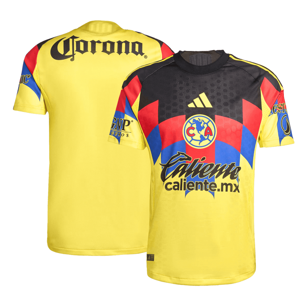 Player Version Club America Home Football Shirt 2025/26 Yellow