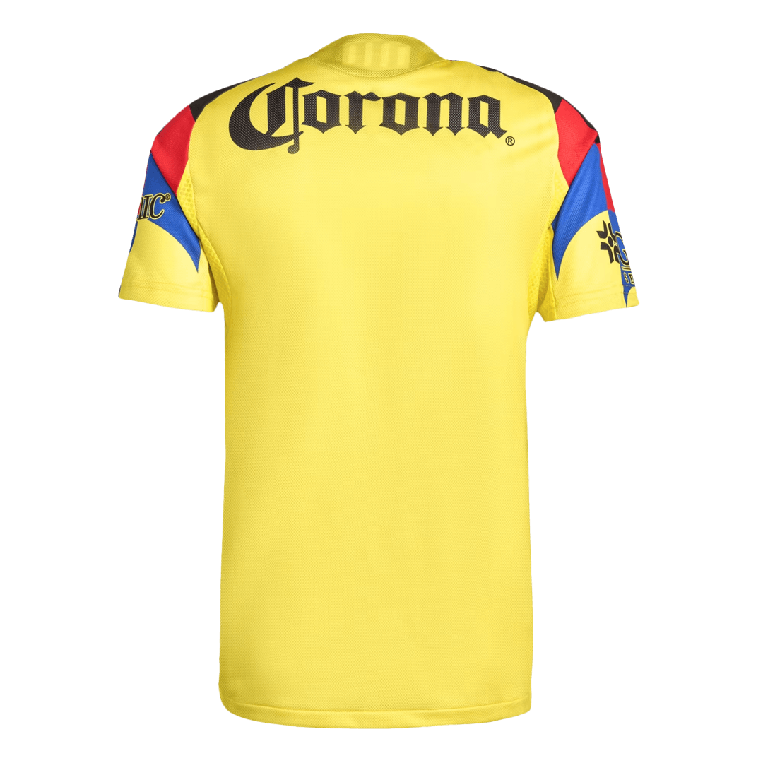Player Version Club America Home Football Shirt 2025/26 Yellow