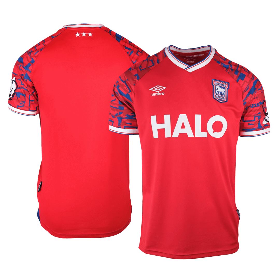 Ipswich Town Away Football Shirt 25/26 Red