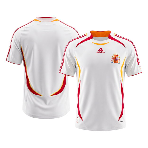 Retro 2006 Spain Away Football Shirt