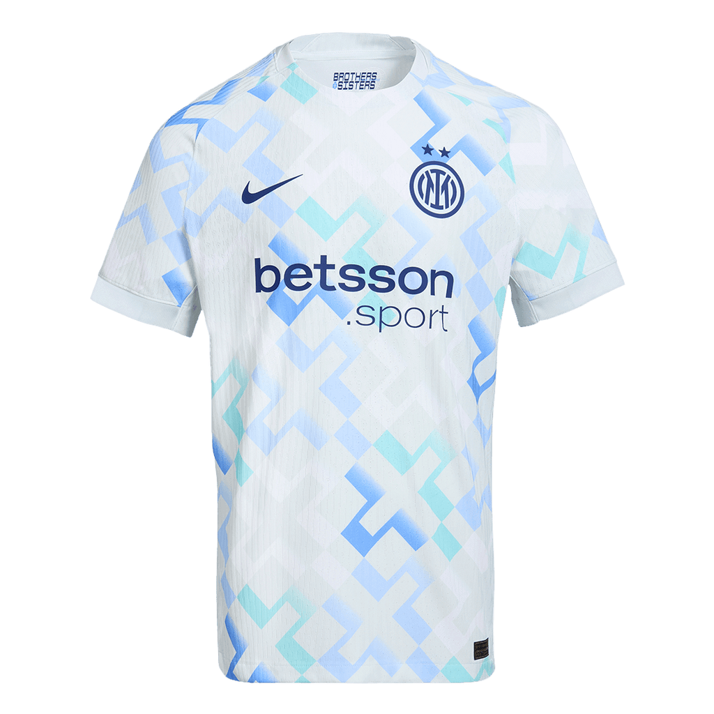 Player Version Inter Milan Away Football Shirt 2025/26 Blue