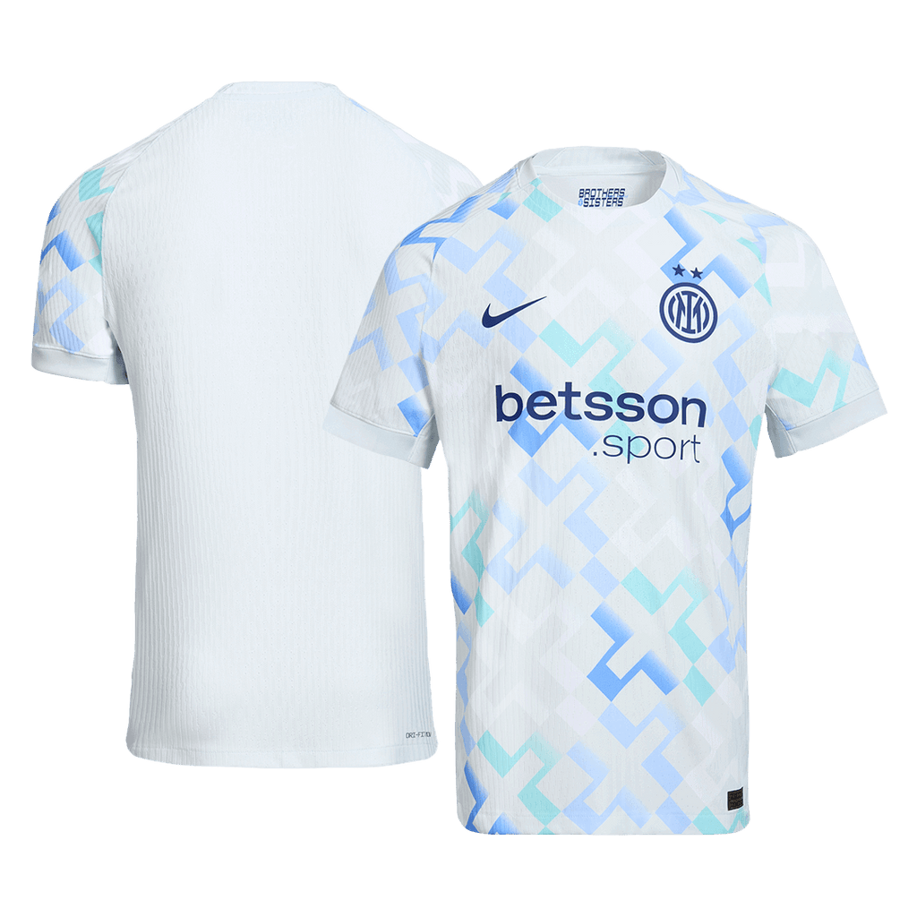 Player Version Inter Milan Away Football Shirt 2025/26 Blue