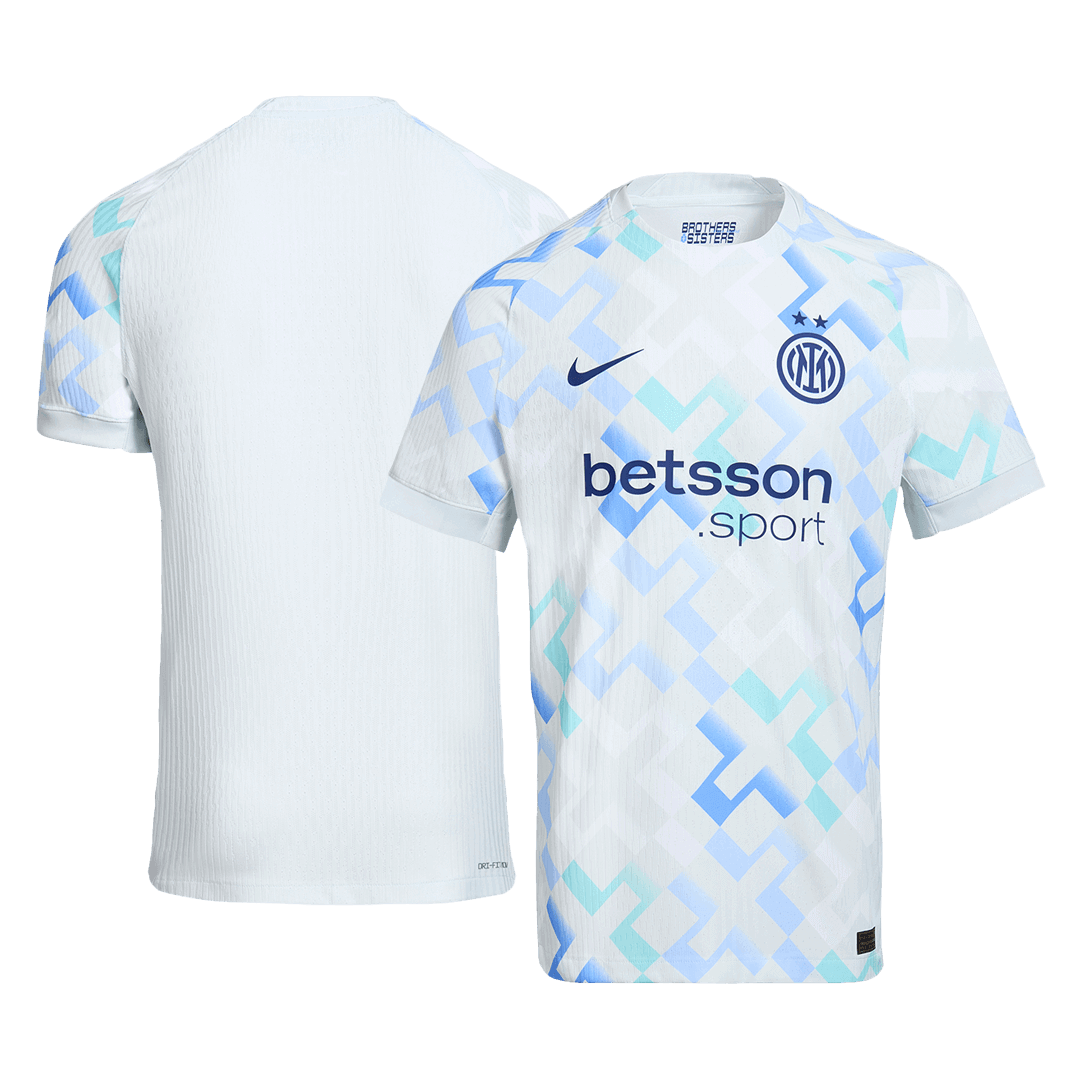 Player Version Inter Milan Away Football Shirt 2025/26 Blue