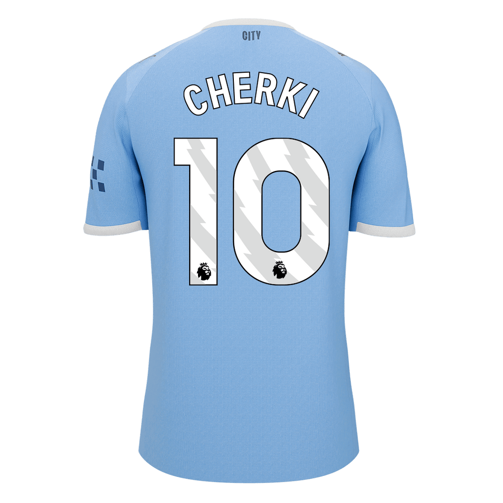 CHERKI #10 Manchester City Home Football Shirt 2025/26