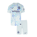 Kid's Inter Milan Away Football Shirt Kit(Jersey+Shorts) 2025/26 White