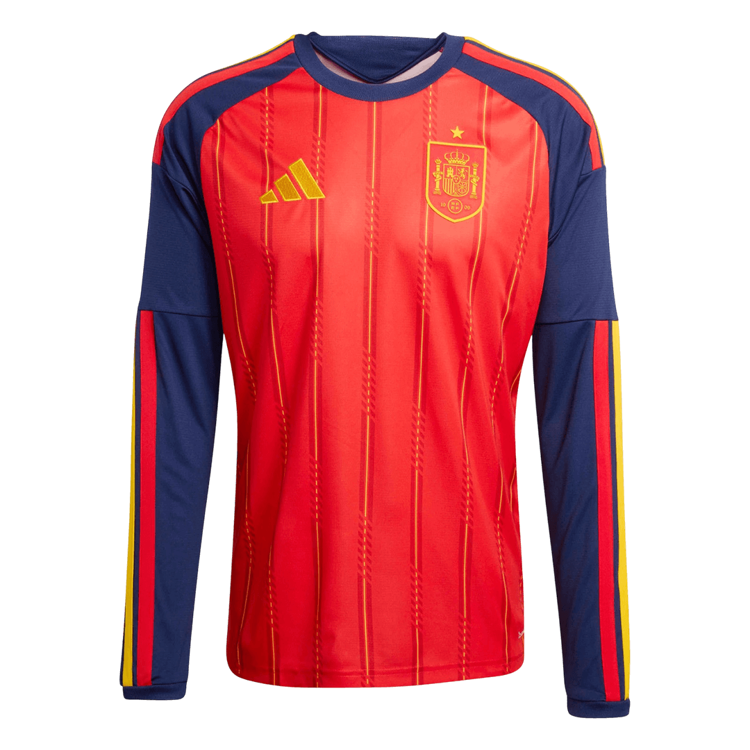 Spain Home Long Sleeve Football Shirt 2026