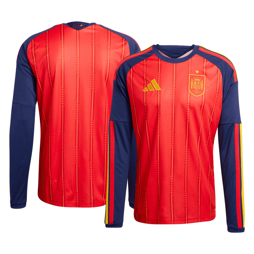 Spain Home Long Sleeve Football Shirt 2026