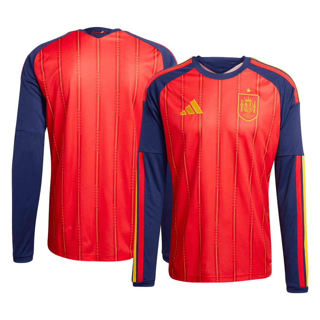 Spain Home Long Sleeve Football Shirt 2026