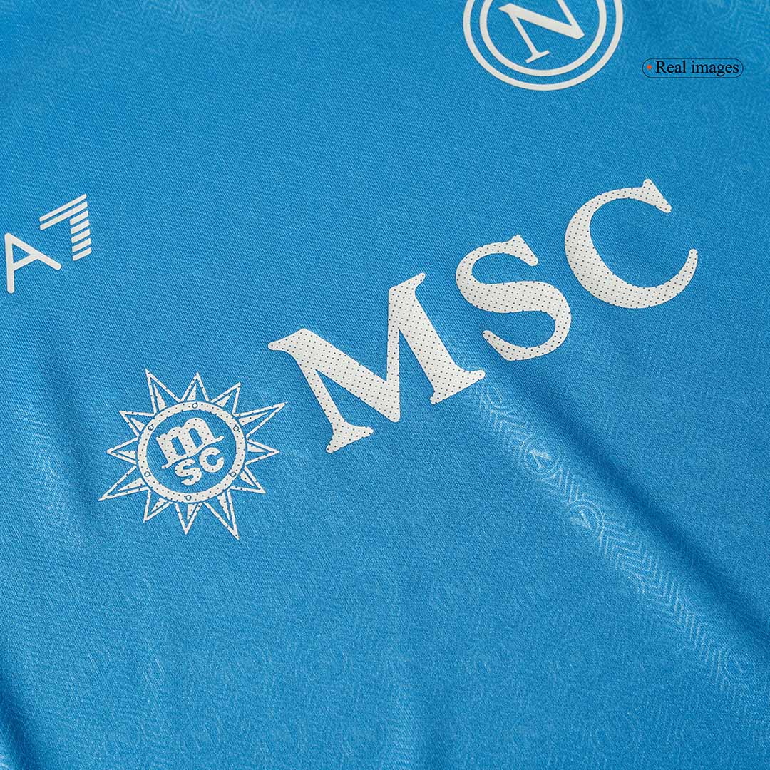 Kid's Napoli Home Football Shirt Kit(Jersey+Shorts) 2024/25