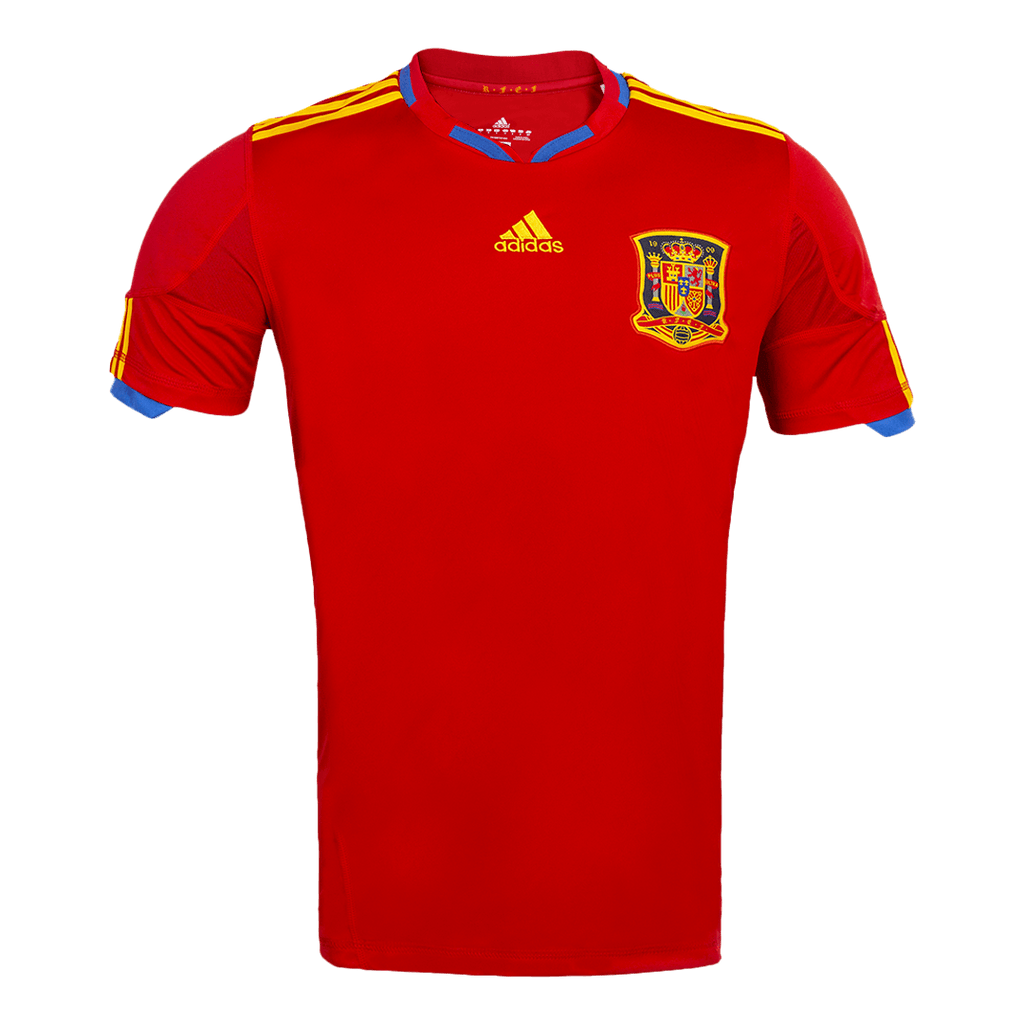 Retro 2010 Spain Home Football Shirt