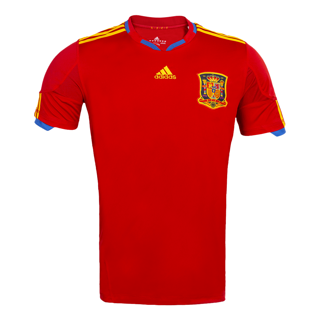 Retro 2010 Spain Home Football Shirt