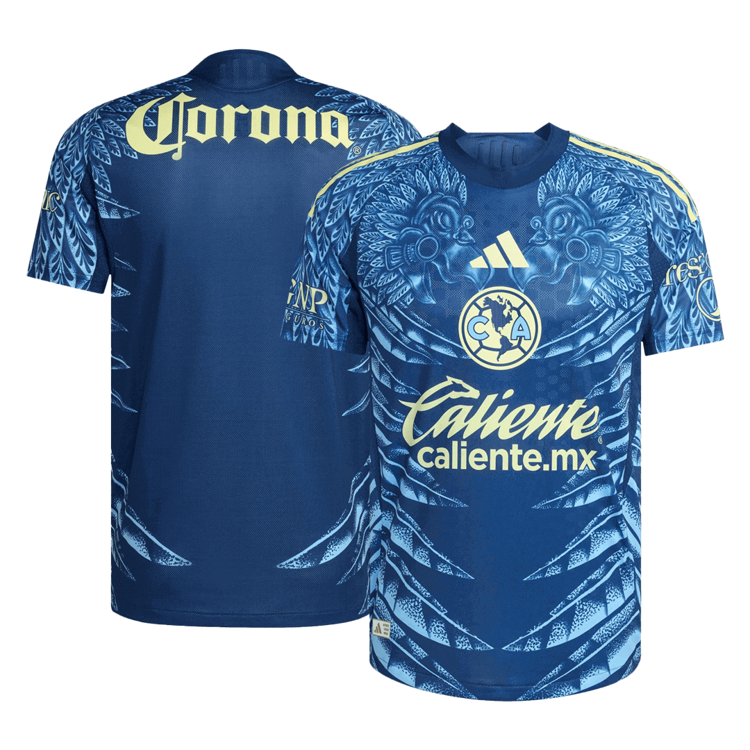 Player Version Club America Away Football Shirt 2025/26 Navy