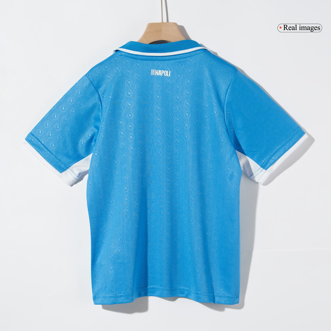Kid's Napoli Home Football Shirt Kit(Jersey+Shorts) 2024/25