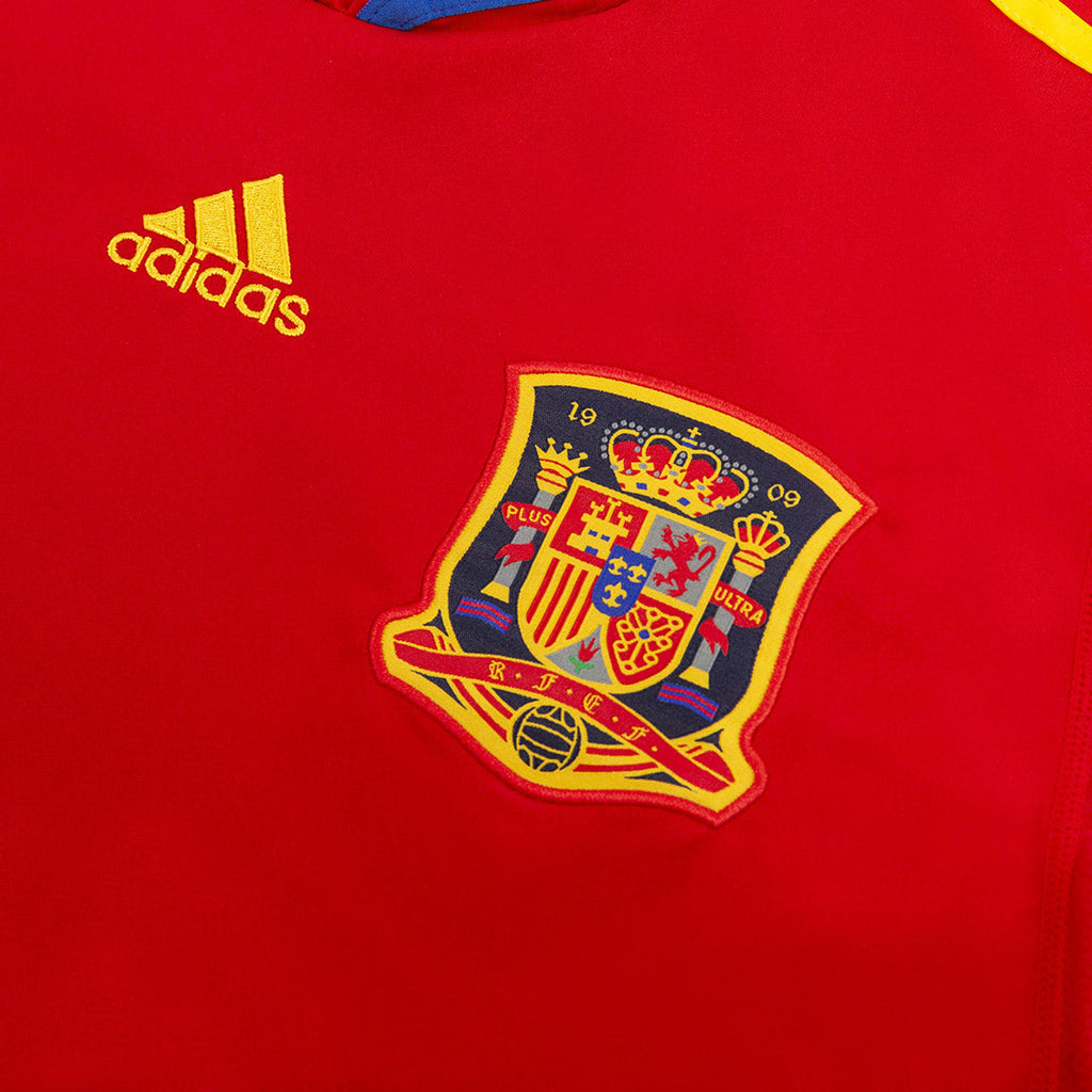 Retro 2010 Spain Home Football Shirt