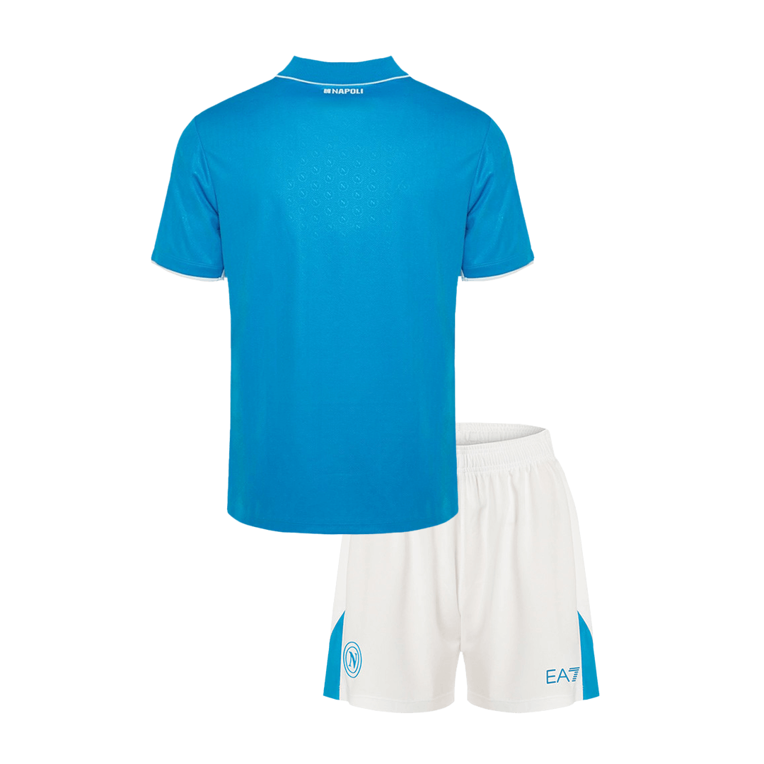 Kid's Napoli Home Football Shirt Kit(Jersey+Shorts) 2024/25