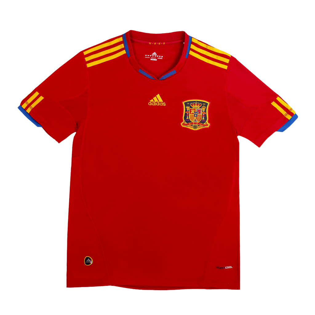 Retro 2010 Spain Home Football Shirt