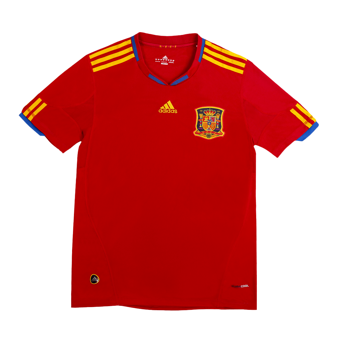 Retro 2010 Spain Home Football Shirt