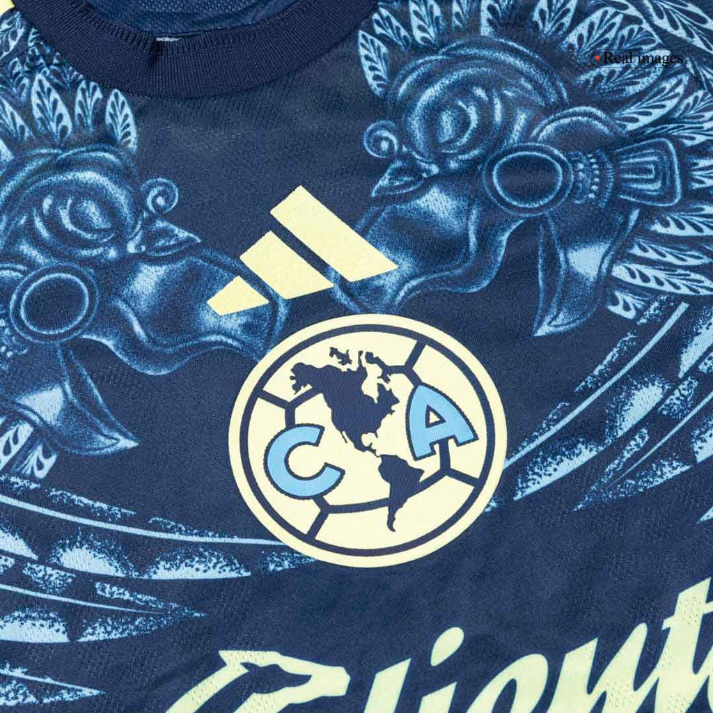 Player Version Club America Away Football Shirt 2025/26 Navy