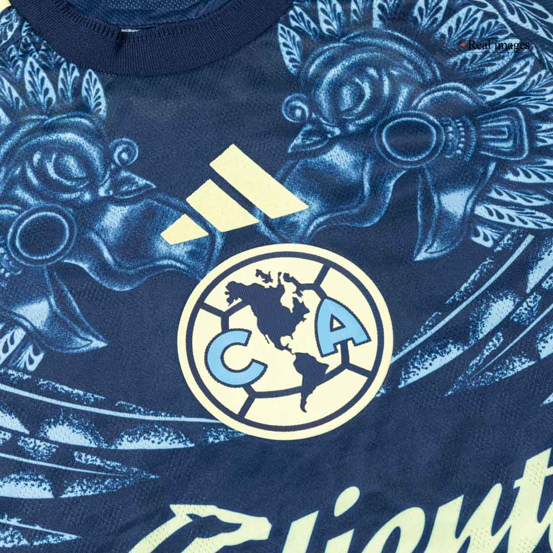 Player Version Club America Away Football Shirt 2025/26 Navy