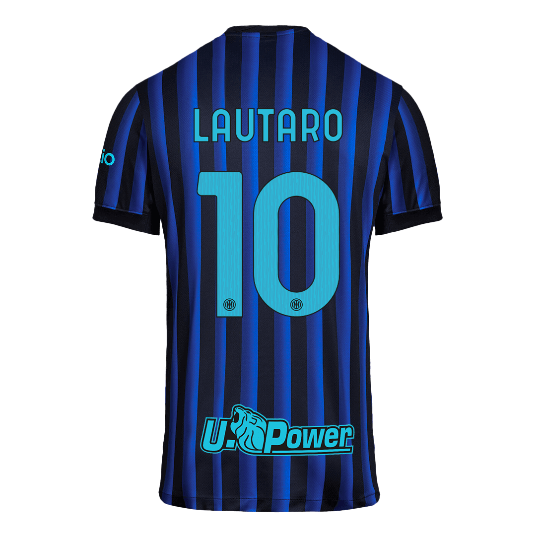 LAUTARO #10 Inter Milan Home Football Shirt 2025/26 Blue&Black